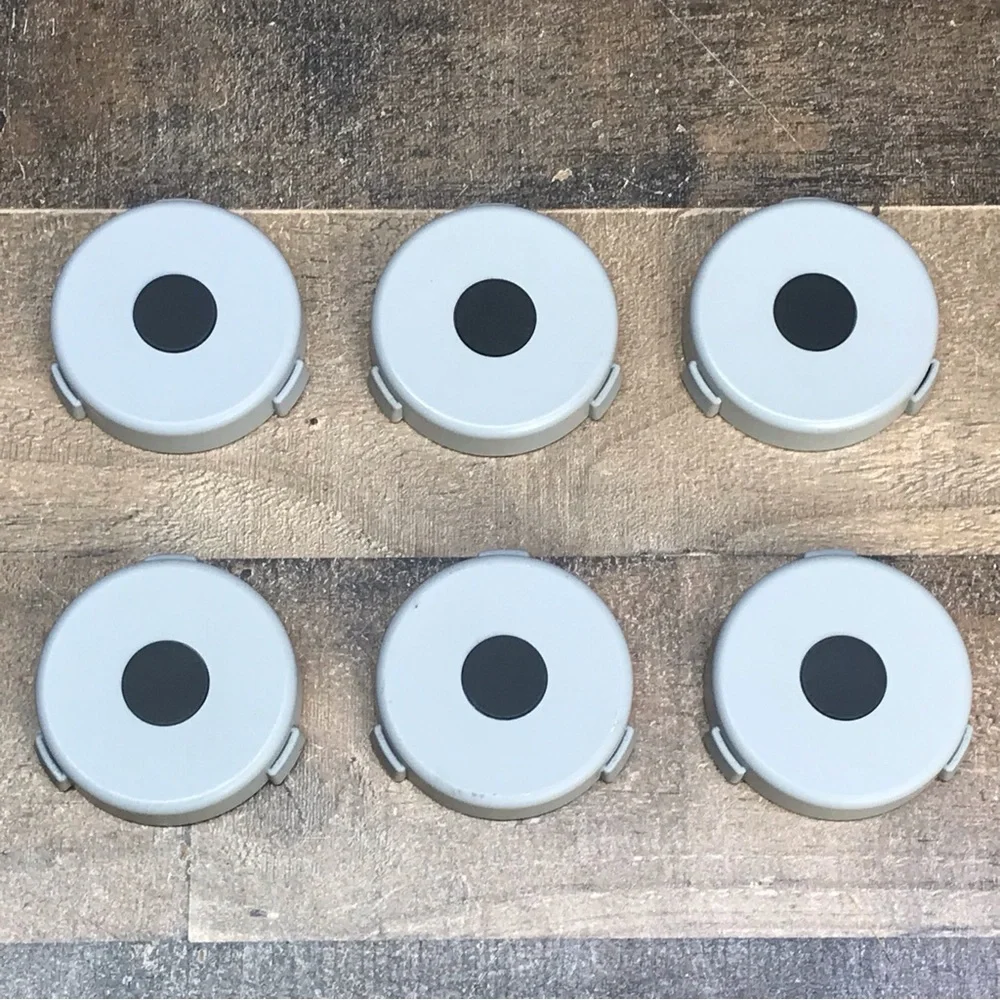 OEM Nintendo Wii Fit Balance Board Feet Risers Replacements RVL-025 *Lot Of (6)*